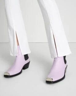 7 For All Mankind Slim Illusion Kimmie Straight In White -7 For All Mankind Shop 7U343399 SMW 3