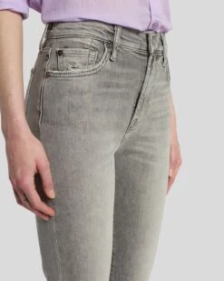 7 For All Mankind Luxe Vintage High Waist Slim Kick In Imprint -7 For All Mankind Shop 7U352711 IM2 3