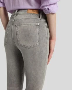 7 For All Mankind Luxe Vintage High Waist Slim Kick In Imprint -7 For All Mankind Shop 7U352711 IM2 5