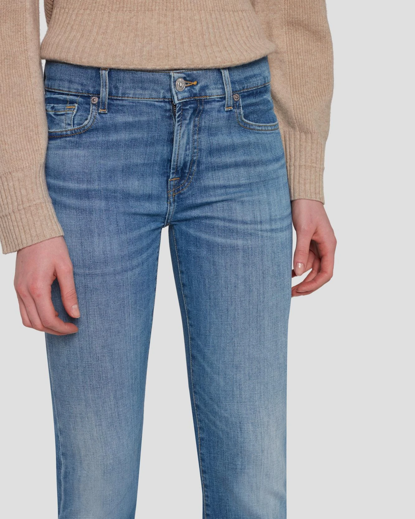 7 For All Mankind Slim Illusion Bootcut In Within 5 7 For All Mankind Slim Illusion Bootcut In Within - Image 3