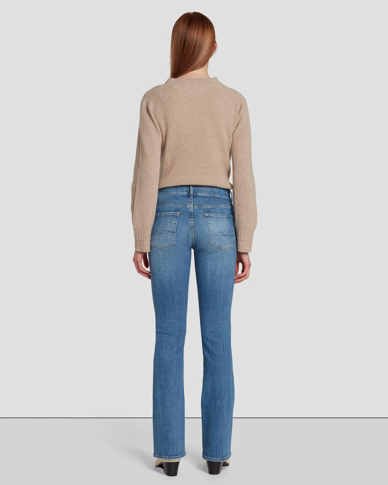 7 For All Mankind Slim Illusion Bootcut In Within 6 7 For All Mankind Slim Illusion Bootcut In Within - Image 4