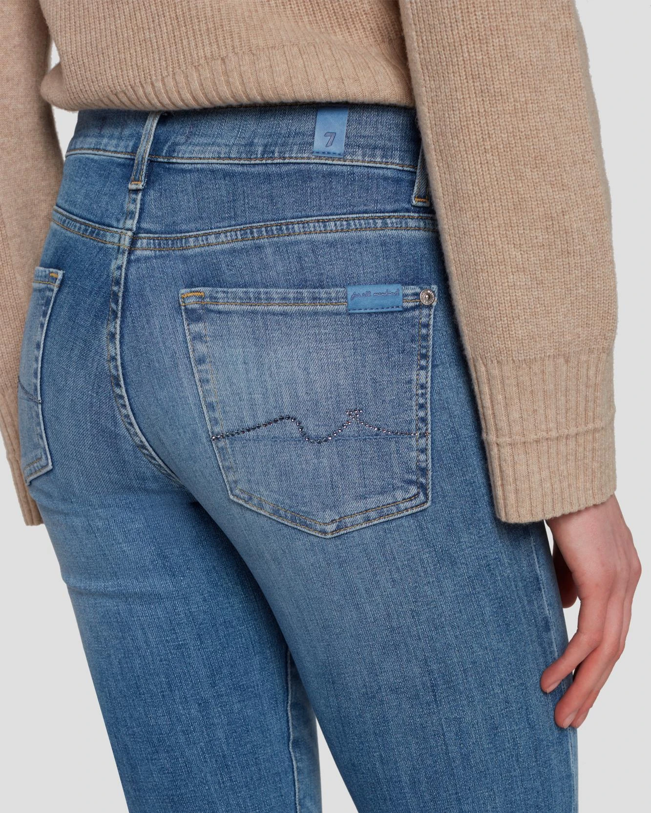 7 For All Mankind Slim Illusion Bootcut In Within 7 7 For All Mankind Slim Illusion Bootcut In Within - Image 5