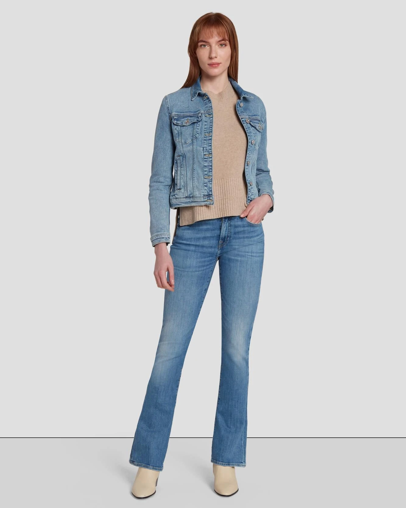 7 For All Mankind Slim Illusion Bootcut In Within 8 7 For All Mankind Slim Illusion Bootcut In Within - Image 6