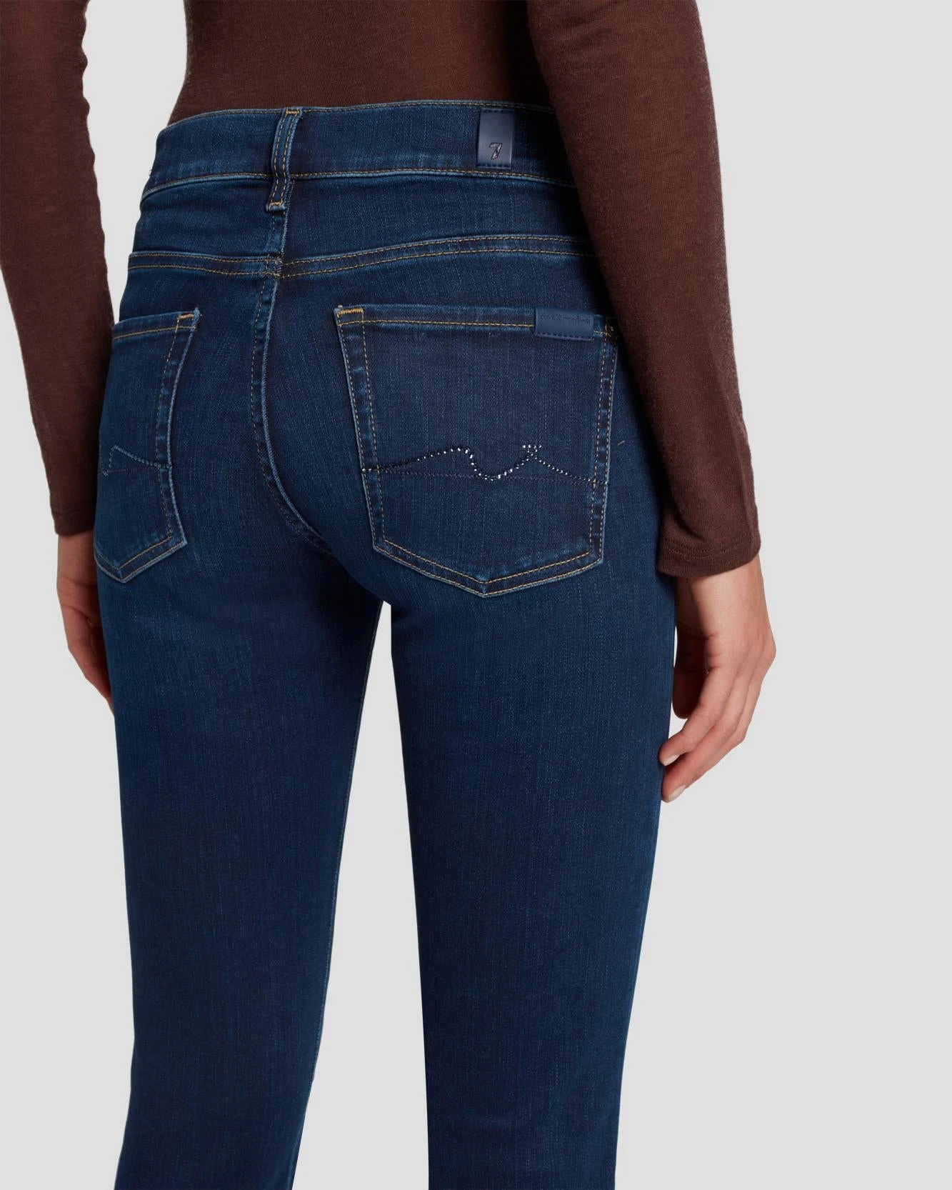 7 For All Mankind Slim Illusion Bootcut In Opulent 7 7 For All Mankind Slim Illusion Bootcut In Opulent - Image 5