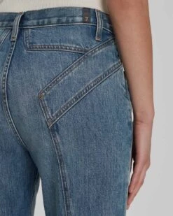 7 For All Mankind Easy Straight Star Panel In Palma Rosa -7 For All Mankind Shop 7U421555 PRP 03