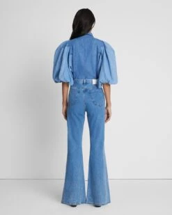 7 For All Mankind Easy Flare In Star Patchwork -7 For All Mankind Shop 7U428555 BFS 4