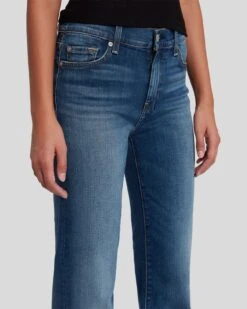 7 For All Mankind Dojo In Distressed Authentic Light -7 For All Mankind Shop 7U45244A DLU 3