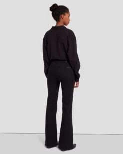 7 For All Mankind Tailorless Slim Illusion Dojo In Black -7 For All Mankind Shop 7U452526 BLK 4