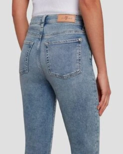 7 For All Mankind Luxe Vintage High Waist Slim Kick In Self Made 12 7 For All Mankind Luxe Vintage High Waist Slim Kick In Self Made -7 For All Mankind Shop 7U478120 SLF 5