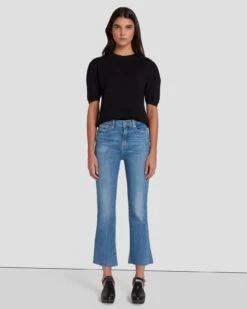 7 For All Mankind Slim Illusion High Waist Slim Kick In Within -7 For All Mankind Shop 7U500C12 WTI 6