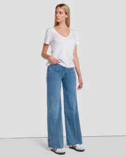 7 For All Mankind Left Hand Ultra High Rise Jo In Vive -7 For All Mankind Shop 7U520062 VVR 6