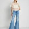 7 For All Mankind Low Rise Flare In Chamberlain