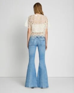 7 For All Mankind Low Rise Flare In Chamberlain 9 7 For All Mankind Low Rise Flare In Chamberlain -7 For All Mankind Shop 7U522967 CHN 4