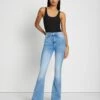 7 For All Mankind No Filter Ultra High Rise Skinny Flare In Merton -7 For All Mankind Shop 7U525650 ME3 1