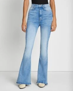 7 For All Mankind No Filter Ultra High Rise Skinny Flare In Merton -7 For All Mankind Shop 7U525650 ME3 2