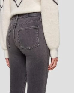 7 For All Mankind Luxe Vintage High Waist Slim Kick In Courage -7 For All Mankind Shop 7U534C32 CO7 5