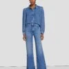 7 For All Mankind Tailorless Denim Lustre Modern Dojo In Daylily