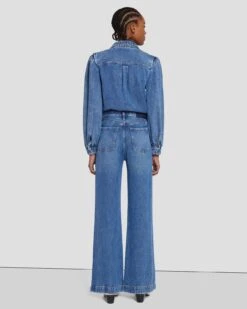 7 For All Mankind Tailorless Denim Lustre Modern Dojo In Daylily 11 7 For All Mankind Tailorless Denim Lustre Modern Dojo In Daylily -7 For All Mankind Shop 7U536C86 DLY 4