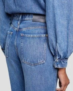 7 For All Mankind Tailorless Denim Lustre Modern Dojo In Daylily 12 7 For All Mankind Tailorless Denim Lustre Modern Dojo In Daylily -7 For All Mankind Shop 7U536C86 DLY 5