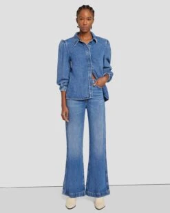 7 For All Mankind Tailorless Denim Lustre Modern Dojo In Daylily 13 7 For All Mankind Tailorless Denim Lustre Modern Dojo In Daylily -7 For All Mankind Shop 7U536C86 DLY 6