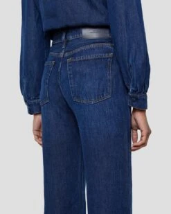 7 For All Mankind Tailorless Denim Lustre Modern Dojo In Poppy -7 For All Mankind Shop 7U536C86 PPY 5