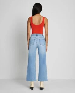 7 For All Mankind Cropped Alexa In Etienne -7 For All Mankind Shop 7U601330 ET1 4