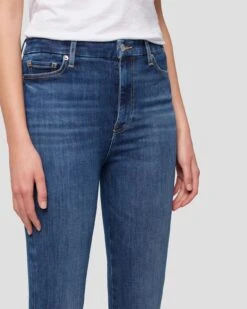 7 For All Mankind Tailorless No Filter UHR Skinny Boot In Blue Star -7 For All Mankind Shop 7U633550 BST 3