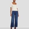 7 For All Mankind Cropped Alexa In Dian -7 For All Mankind Shop 7U641005 IA1 1