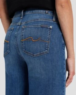 7 For All Mankind Cropped Alexa In Meisa -7 For All Mankind Shop 7U641005 ME6 5