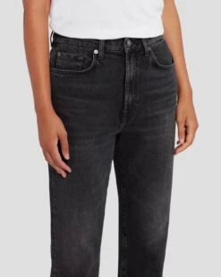 7 For All Mankind MANKIND Logan Stovepipe In Licorice -7 For All Mankind Shop 7U644C31 LI1 3
