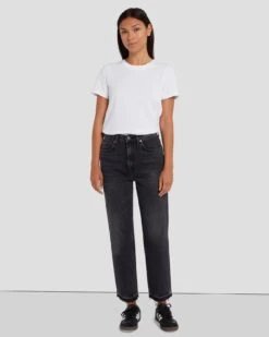 7 For All Mankind MANKIND Logan Stovepipe In Licorice -7 For All Mankind Shop 7U644C31 LI1 6