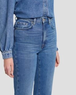 7 For All Mankind MANKIND Logan Stovepipe In Explorer -7 For All Mankind Shop 7U644C65 EPR 3