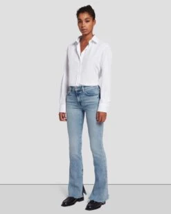 7 For All Mankind Tailorless Luxe Vintage Bootcut In Must -7 For All Mankind Shop 7U645120 MT3 6