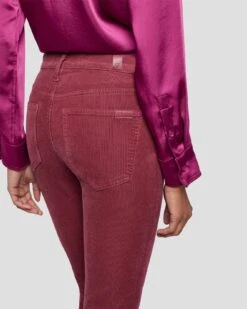 7 For All Mankind Tailorless Corduroy UHR Skinny Boot In Burgundy 12 7 For All Mankind Tailorless Corduroy UHR Skinny Boot In Burgundy -7 For All Mankind Shop 7U648V64 BUR 5