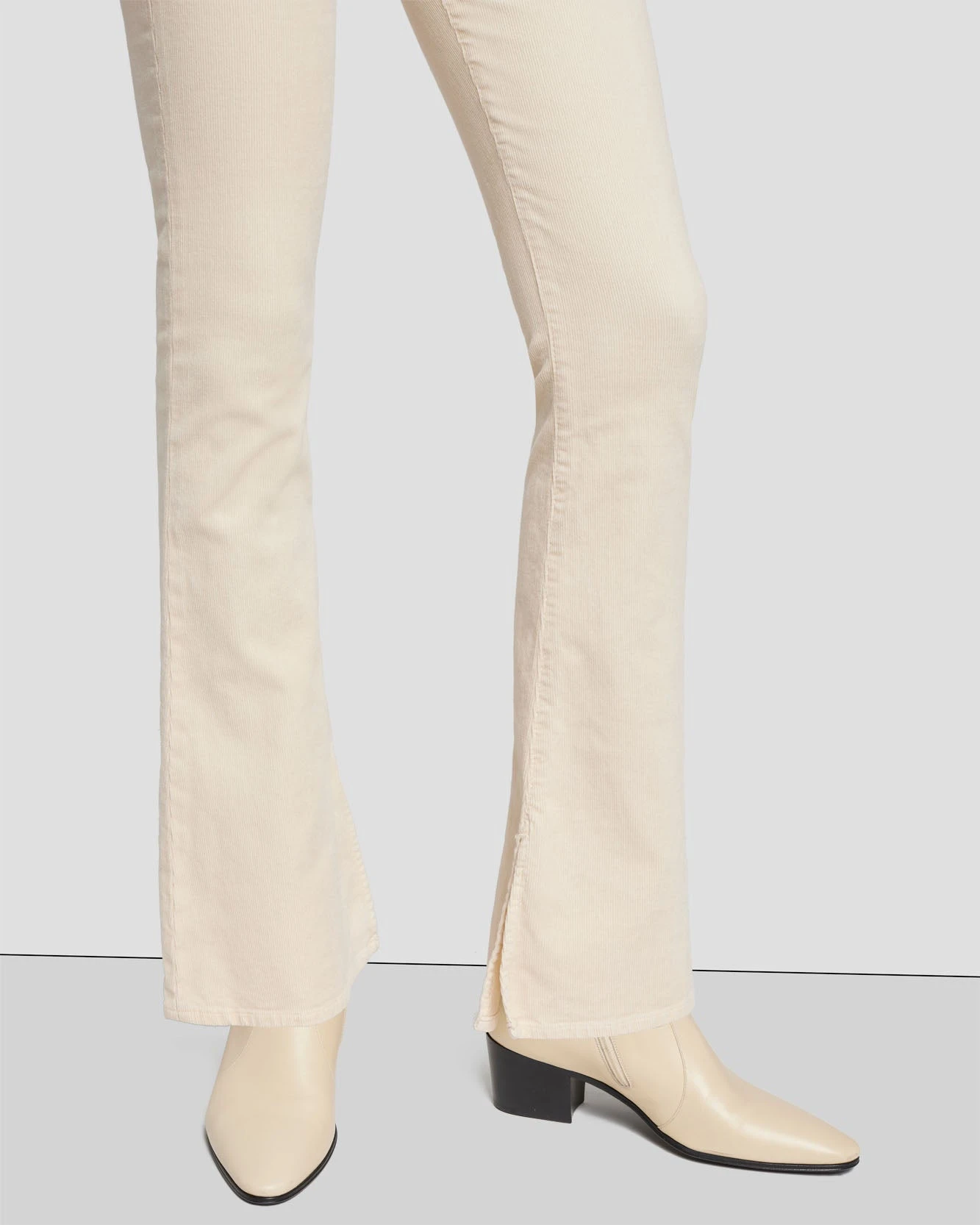 7 For All Mankind Tailorless Corduroy UHR Skinny Boot In Tapioca 5 7 For All Mankind Tailorless Corduroy UHR Skinny Boot In Tapioca - Image 3