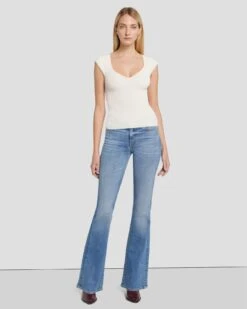 7 For All Mankind The Ali In Tribeca Light -7 For All Mankind Shop 7U70544A TL1 6