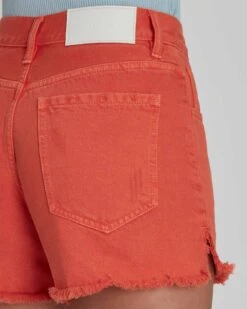 7 For All Mankind Easy Ruby Short In Tigerlily -7 For All Mankind Shop 7U722795 TG1 03