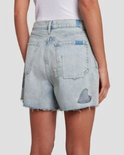 7 For All Mankind Easy Ruby Short In Iris Patchwork 12 7 For All Mankind Easy Ruby Short In Iris Patchwork -7 For All Mankind Shop 7U748555 IP2 5