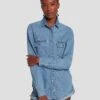 7 For All Mankind 7FAM X ADR Denim Shirt In Vibe