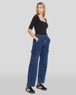 7 For All Mankind Tess Cargo Jean In Undercover 12 7 For All Mankind Tess Cargo Jean In Undercover -7 For All Mankind Shop 7U766C10 UCV 5