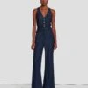 7 For All Mankind Denim Lustre Tailored Wide Leg Jumpsuit In Dark Rinse 1 7 For All Mankind Denim Lustre Tailored Wide Leg Jumpsuit In Dark Rinse -7 For All Mankind Shop 7U896C86 DR3 1