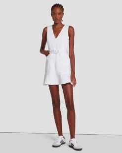 7 For All Mankind Pocket Dress In Brilliant White 13 7 For All Mankind Pocket Dress In Brilliant White -7 For All Mankind Shop 7U897672 BW4 6