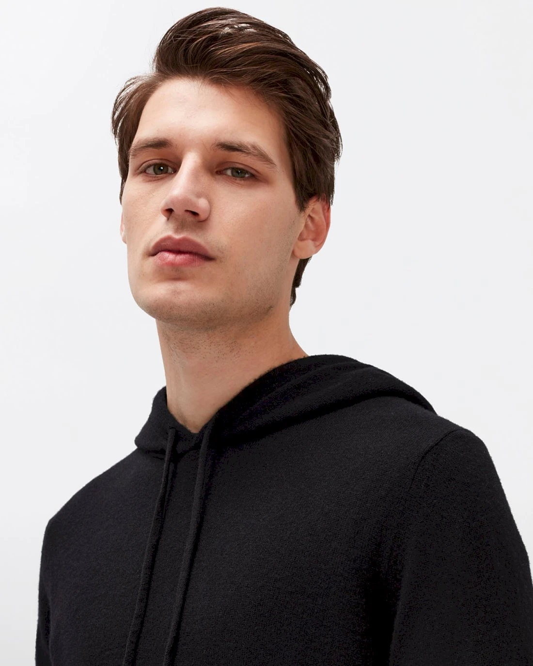 7 For All Mankind Cashmere Hoodie In Black 5 7 For All Mankind Cashmere Hoodie In Black - Image 3
