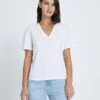 7 For All Mankind V-Neck Tee In White 1 7 For All Mankind V-Neck Tee In White -7 For All Mankind Shop 7d4dc93cf890d6a678e66d02d0106c5f