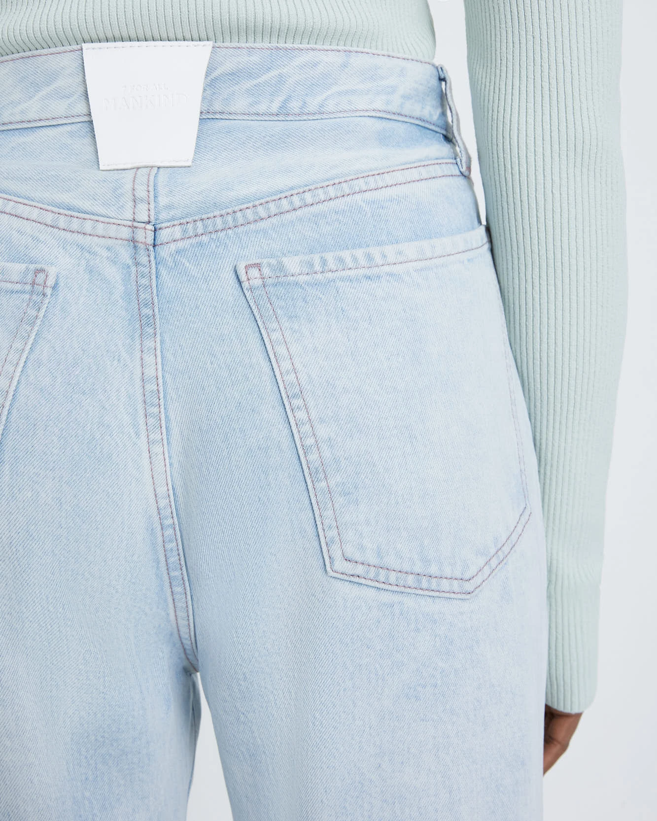 7 For All Mankind Denim Lustre Easy Straight In Isadora 5 7 For All Mankind Denim Lustre Easy Straight In Isadora - Image 3