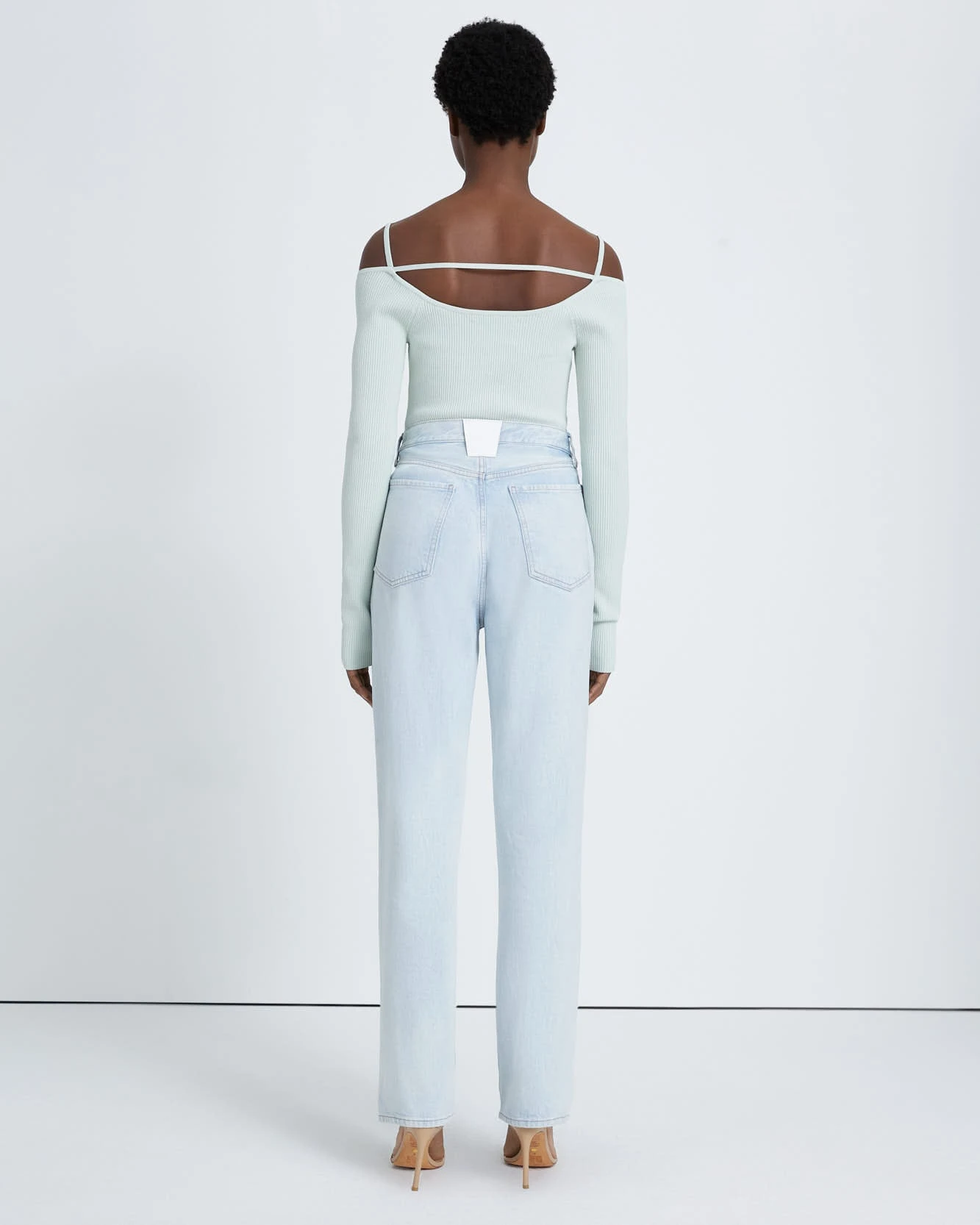 7 For All Mankind Denim Lustre Easy Straight In Isadora 6 7 For All Mankind Denim Lustre Easy Straight In Isadora - Image 4