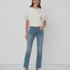 7 For All Mankind Slim Illusion Kimmie Straight In Delphi