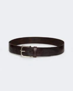 7 For All Mankind Timeless Leather Belt In Brown -7 For All Mankind Shop 86c46577ea26bac17abff3784e57c049