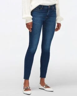 7 For All Mankind Slim Illusion High Waist Skinny In Highline -7 For All Mankind Shop 92f233ae4c3e356d7d2a43976e663e82