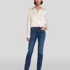 7 For All Mankind Slim Illusion Kimmie Straight In Luxe Love Story